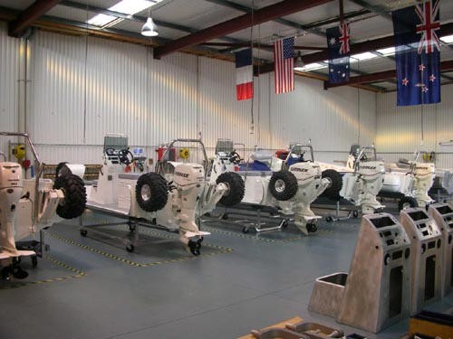 Sealegs in the factory © SW